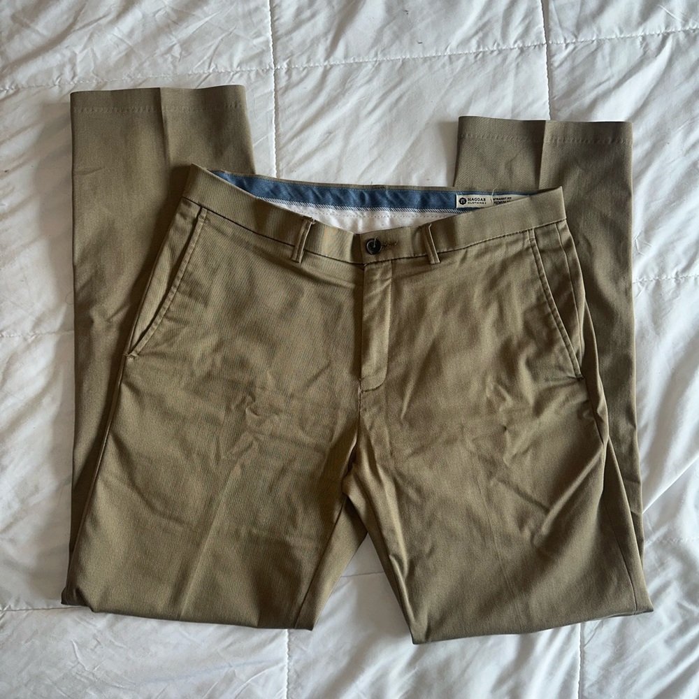 Men's Haggar Tan Pants 33x32